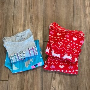 2 Sets Girl’s Pajamas